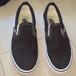 VANS Men’s Slip On Sneakers Black